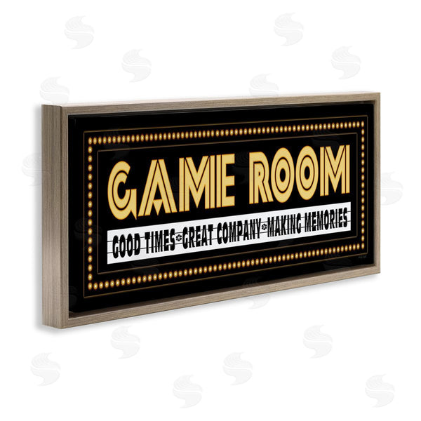 Stupell Industries Cindy Jacobs | Vintage Arcade Game Room Wall Art