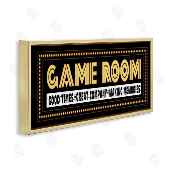 Stupell Industries Cindy Jacobs | Vintage Arcade Game Room Wall Art