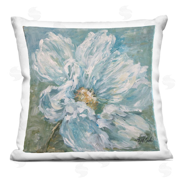 stupell industries Cindy Jacobs | White Flower Petals Printed Throw Pillow