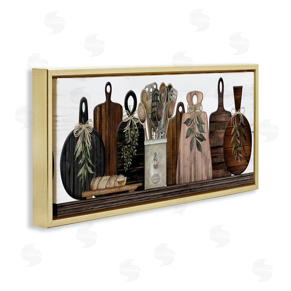 Stupell Industries Cindy Jacobs | Wooden Kitchen Items Wall Art
