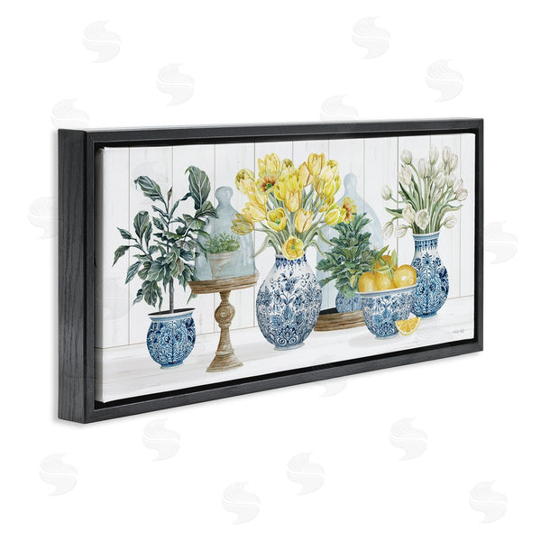 Stupell Industries Cindy Jacobs | Yellow Tulips & Lemon Fruits Wall Art