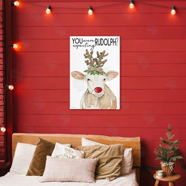 Stupell Industries Cindy Jacobs | You Were Expecting Rudolph Wall Art