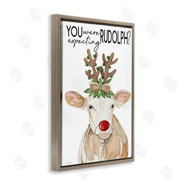 Stupell Industries Cindy Jacobs | You Were Expecting Rudolph Wall Art