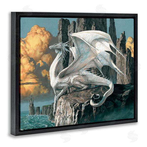 Stupell Industries Ciruelo | Dragon Perched On Cliff Wall Art