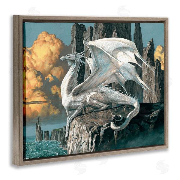 Stupell Industries Ciruelo | Dragon Perched On Cliff Wall Art