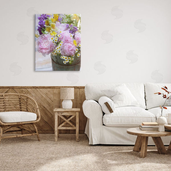 Stupell Industries Claire Brocato | Spring Blooms In Bucket Wall Art