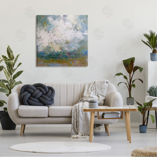 Stupell Industries Claire Cormany | Brushed Clouds Abstract Painting Wall Art