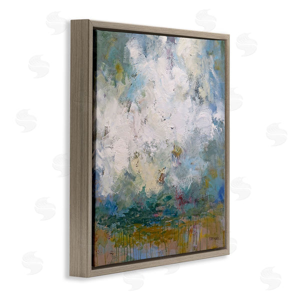 Stupell Industries Claire Cormany | Brushed Clouds Abstract Painting Wall Art