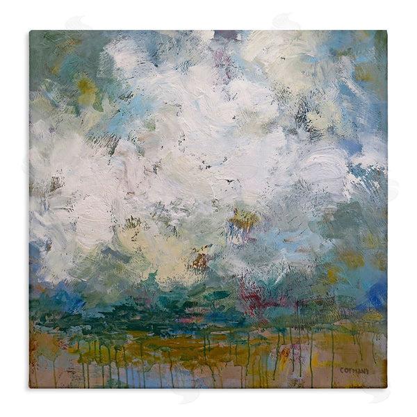 stupell industries Claire Cormany | Brushed Clouds Abstract Painting Wall Art