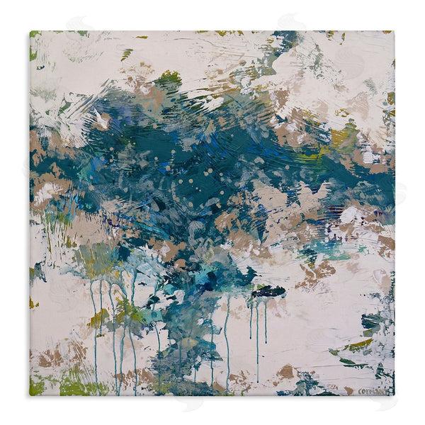 stupell industries Claire Cormany | Chaotic Paint Drip Abstract Wall Art