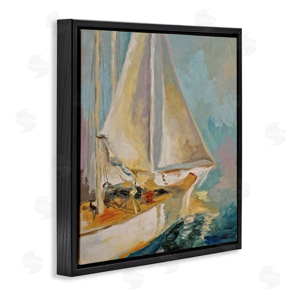 Stupell Industries Claire Cormany | Traditional Nautical Sailboat On The Water Wall Art