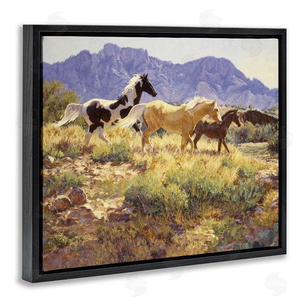 Stupell Industries Claire Goldrick | Trotting Through Countryside Valley