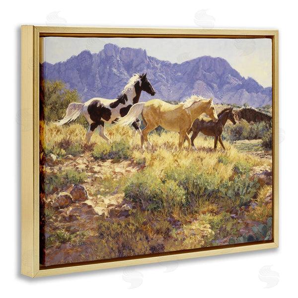 Stupell Industries Claire Goldrick | Trotting Through Countryside Valley