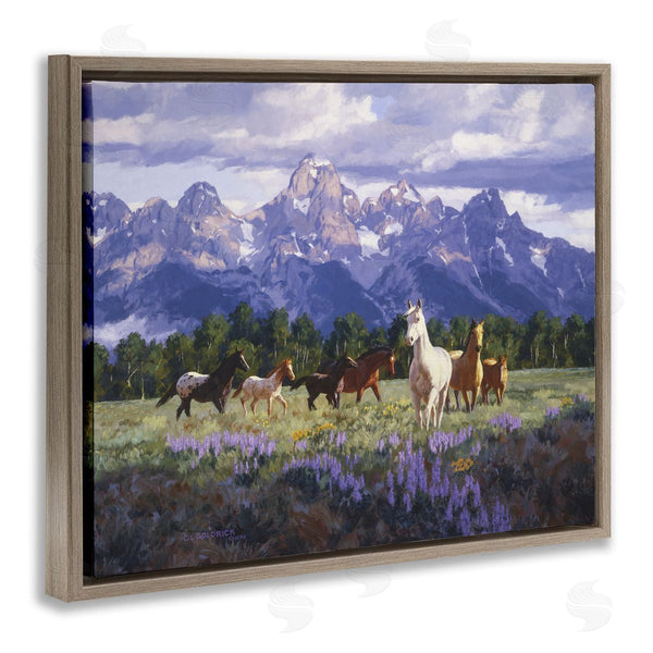 Stupell Industries Claire Goldrick | Valley Meadow Horse Herd