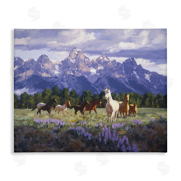 stupell industries Claire Goldrick | Valley Meadow Horse Herd