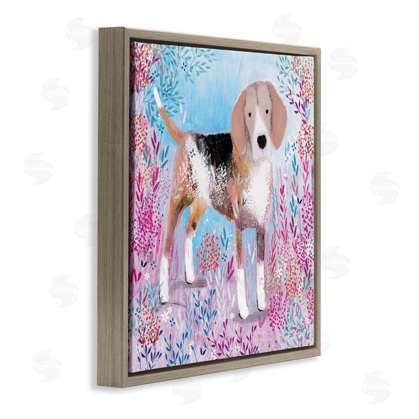 Stupell Industries Clare Tupper | Hound Dog Soft & Whimsical Wall Art