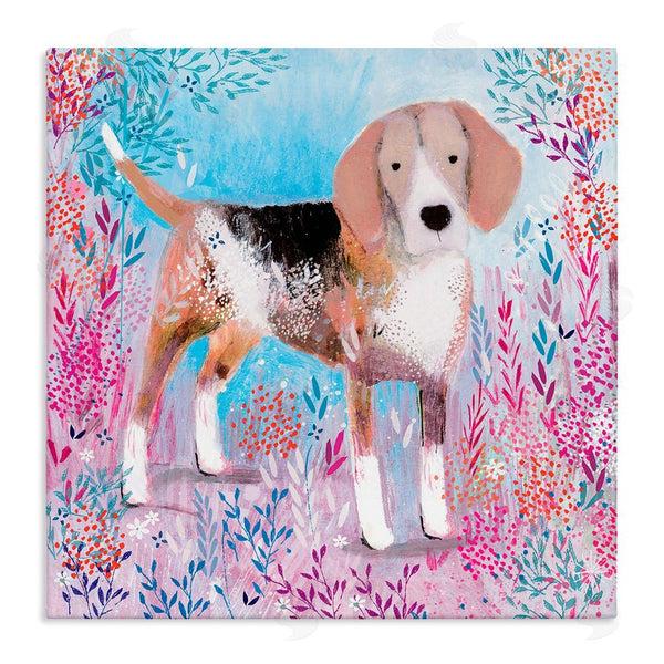 stupell industries Clare Tupper | Hound Dog Soft & Whimsical Wall Art