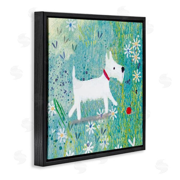 Stupell Industries Clare Tupper | Little White Scottie Dog Wall Art