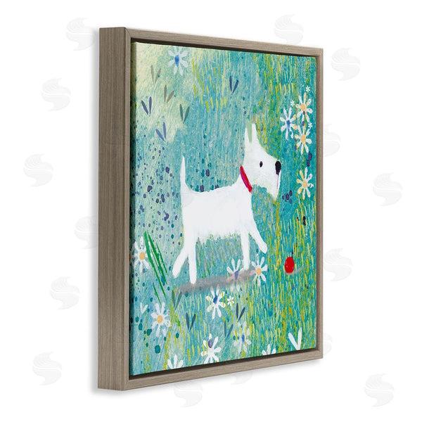 Stupell Industries Clare Tupper | Little White Scottie Dog Wall Art