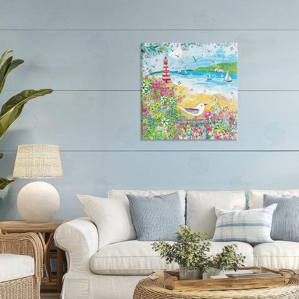Stupell Industries Clare Tupper | Summer Whimsy Seaside Wall Art