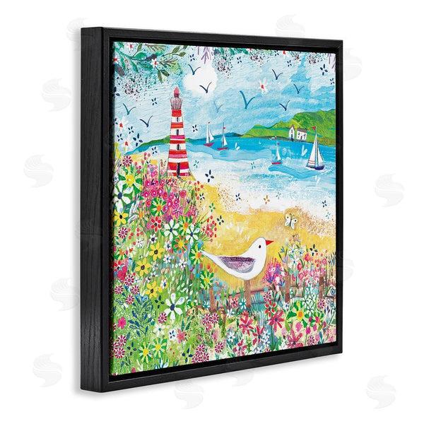 Stupell Industries Clare Tupper | Summer Whimsy Seaside Wall Art