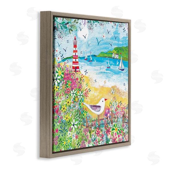 Stupell Industries Clare Tupper | Summer Whimsy Seaside Wall Art