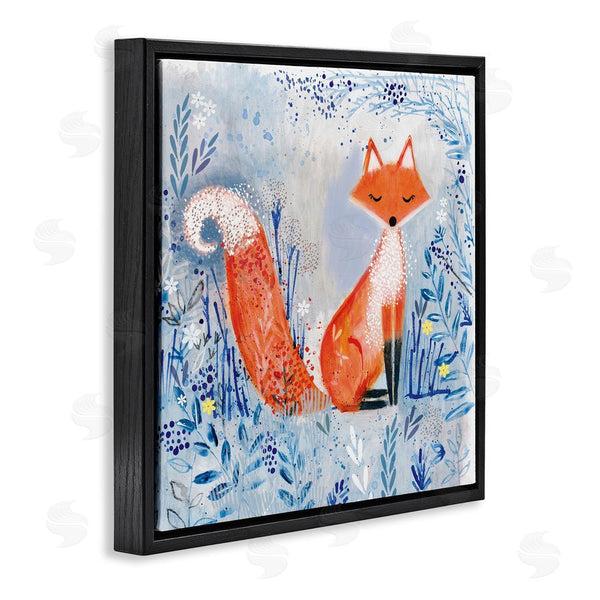 Stupell Industries Clare Tupper | Whimsical Fox Nature Collage Wall Art