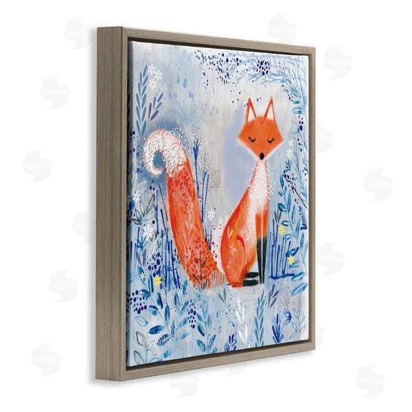 Stupell Industries Clare Tupper | Whimsical Fox Nature Collage Wall Art