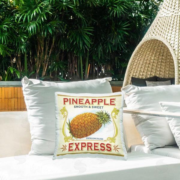Stupell Industries Classic Cannabis/Life Is High | Smooth & Sweet Pineapple Printed Throw Pillow