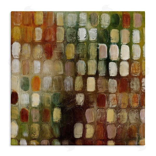 stupell industries Classic Collection | Earth Tone Oval Abstraction