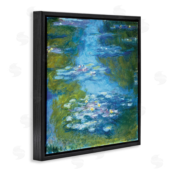 Stupell Industries Claude Monet | Classical Water Lilies Painting Traditional Monet
