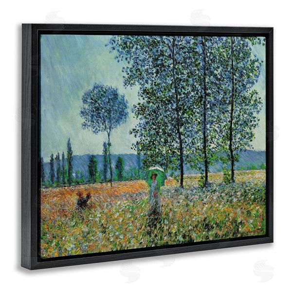 Stupell Industries Claude Monet | Felder Im Fruhling Classical
