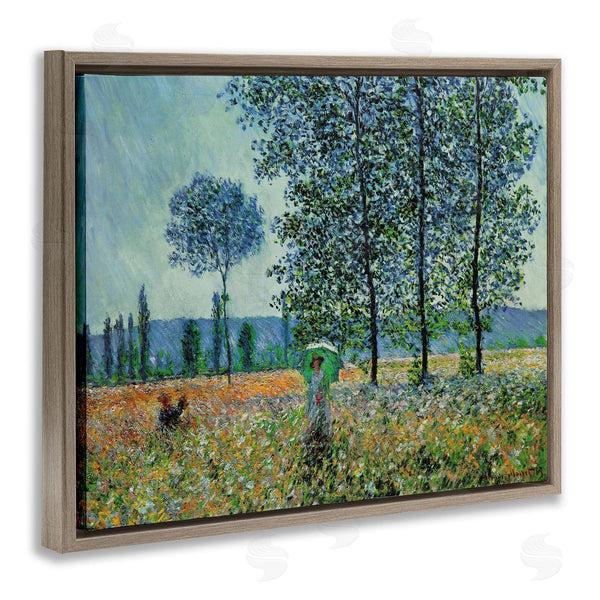 Stupell Industries Claude Monet | Felder Im Fruhling Classical