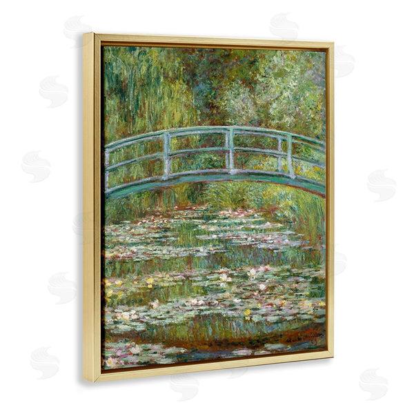 Stupell Industries Claude Monet | Pond Of Water Lilies Rectangular Portrait