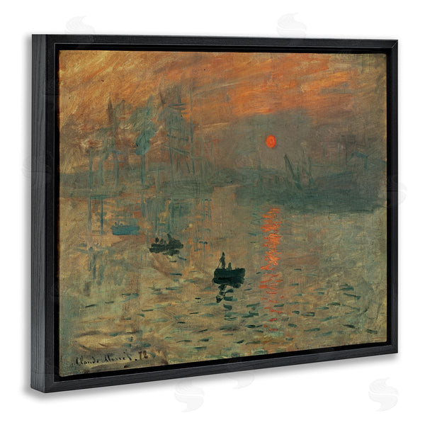 Stupell Industries Claude Monet | Traditional Painting Impression Brouillard Monet