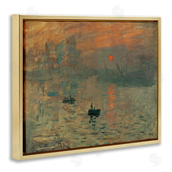 Stupell Industries Claude Monet | Traditional Painting Impression Brouillard Monet