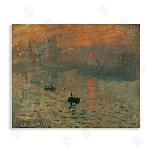stupell industries Claude Monet | Traditional Painting Impression Brouillard Monet