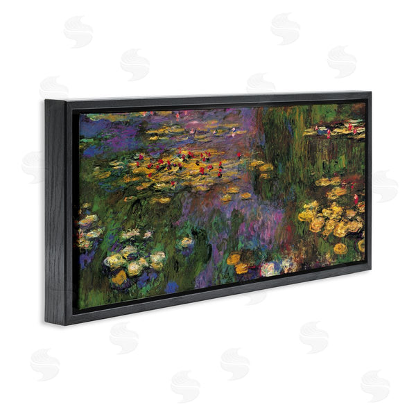 Stupell Industries Claude Monet | Vibrant Traditional Water Lilies Wall Art