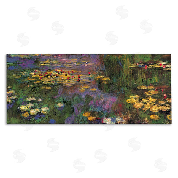 stupell industries Claude Monet | Vibrant Traditional Water Lilies Wall Art