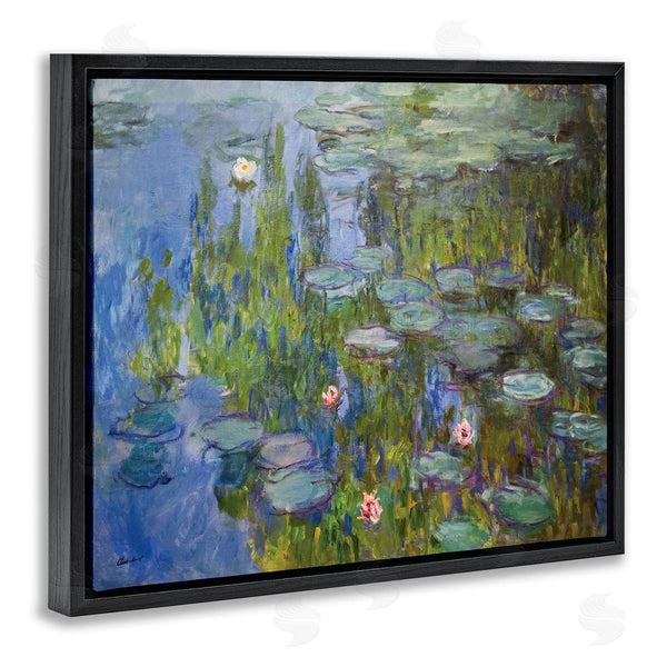 Stupell Industries Claude Monet | Water Lilies Study Classical Painting Detail Wall Art