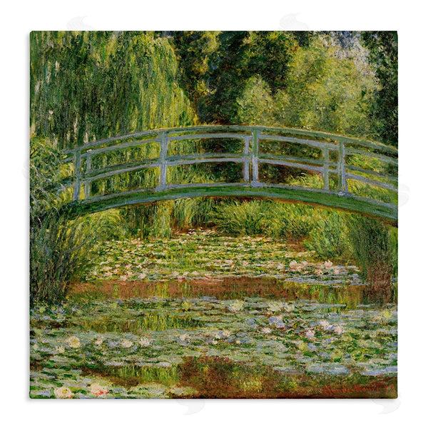 stupell industries Claude Monet | Water Lily Pond Monet Classic Painting