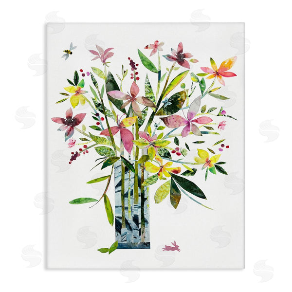 stupell industries Claudia Bianchi | Abstract Bouquet Vase Wall Art