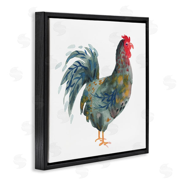 Stupell Industries Claudia Bianchi | Floral Patterned Rooster Wall Art