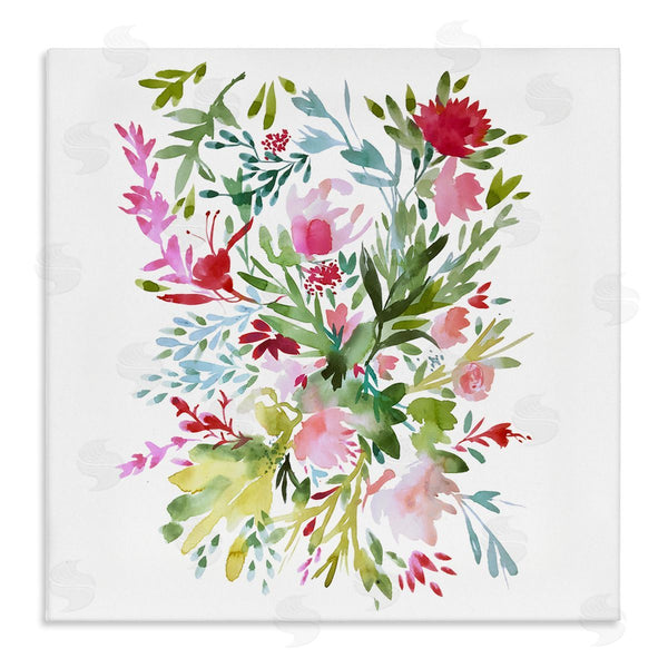 stupell industries Claudia Bianchi | Garden Flowers Pattern Wall Art