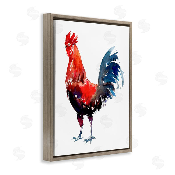 Stupell Industries Claudia Bianchi | Modern Rooster On White Wall Art