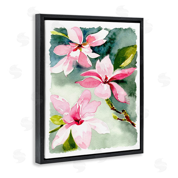 Stupell Industries Claudia Bianchi | Pink Flowers Watercolor Wall Art