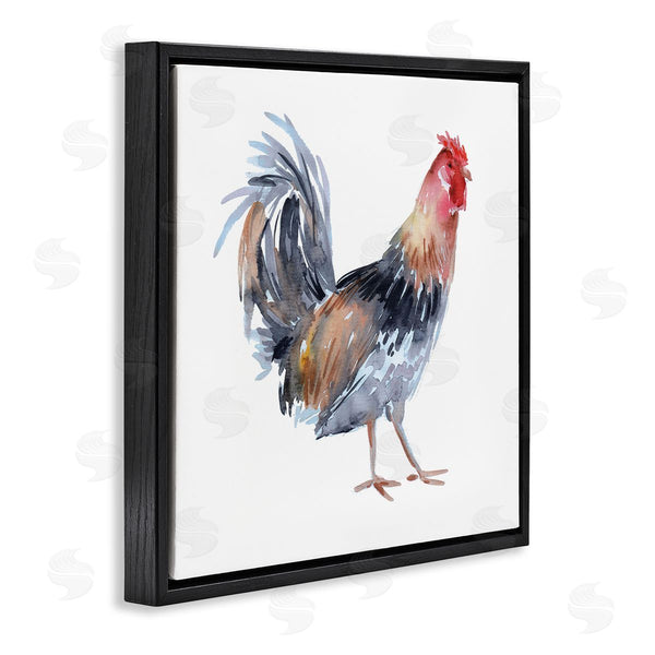 Stupell Industries Claudia Bianchi | Rooster Farm Animal Portrait Wall Art