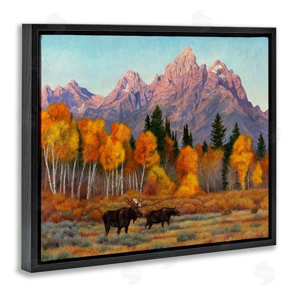 Stupell Industries Cliff Rossberg | Wildlife With Autumn Scenery Wall Art