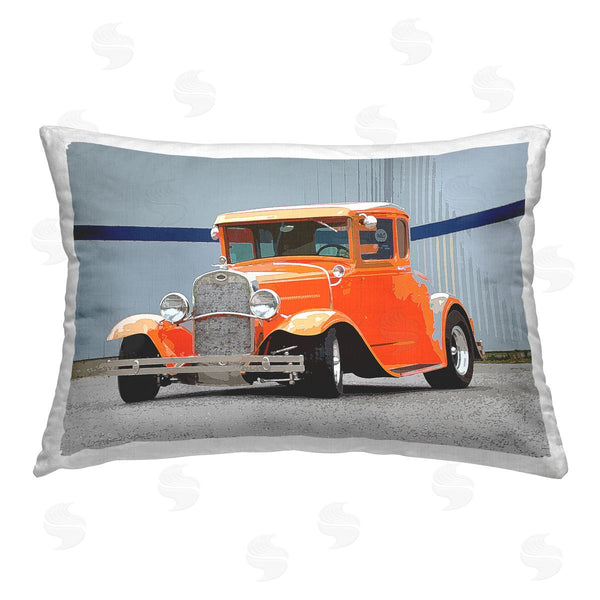stupell industries Clive Branson | Orange Antique Car