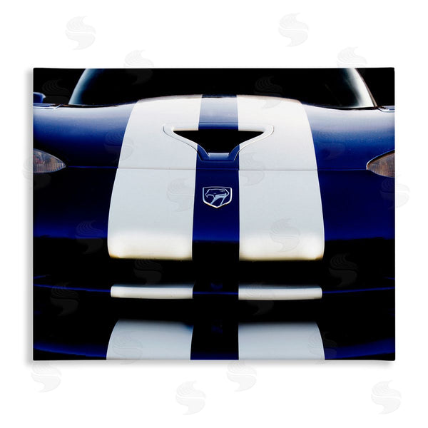 stupell industries Clive Branson | Up Close Blue White Sports Car